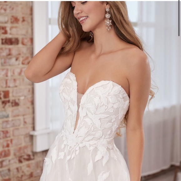 New Rebecca Ingram Hattie Lane Marie Wedding Dress - Picture 2 of 3